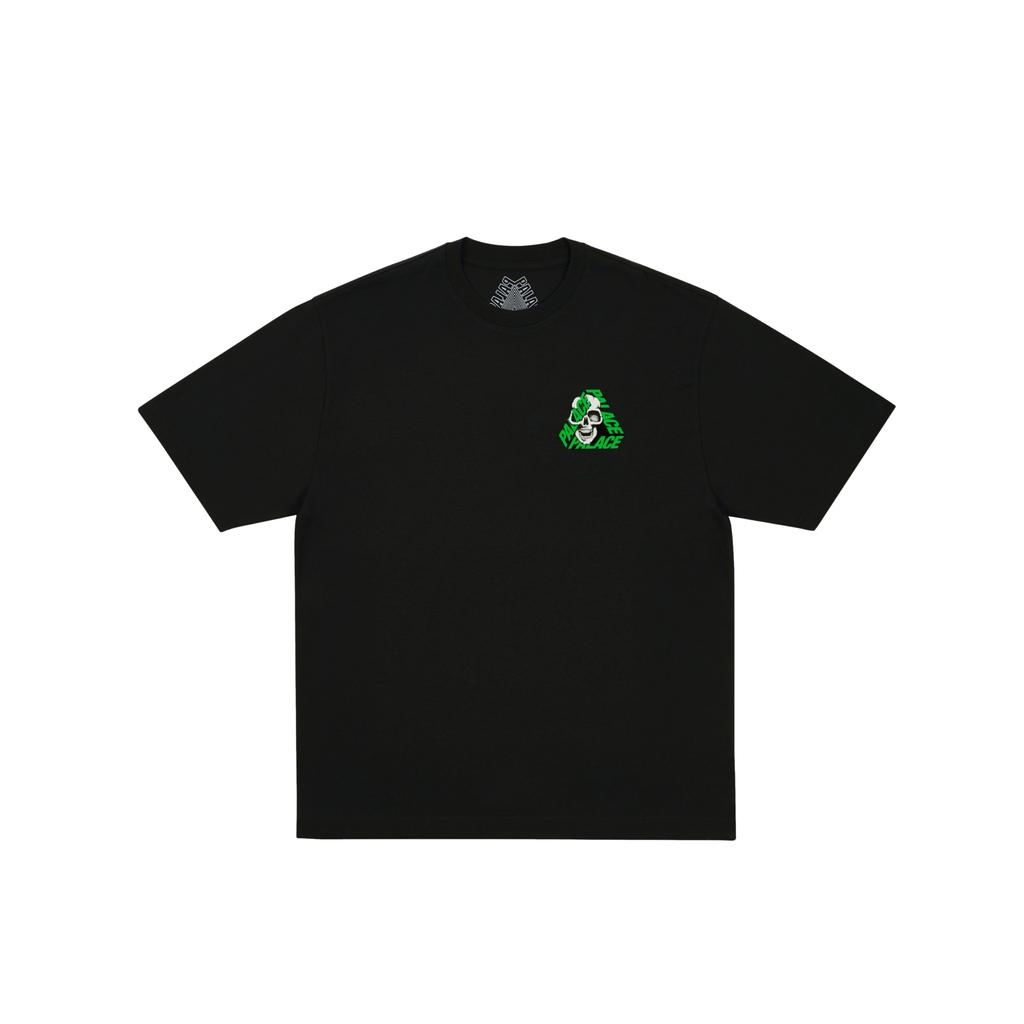 Palace P3 Skull T-Shirt Black Unisex Tops P28TS143