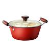 Longde Fein-Eisen Antihaft-Wok & Suppentopf Set