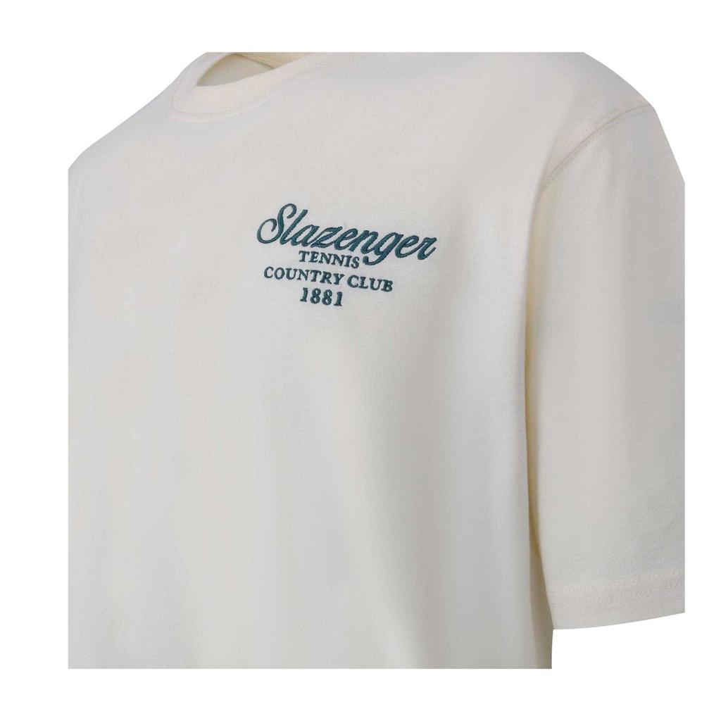 Slazenger Mens Embroidered Oversized Tennis T-Shirt