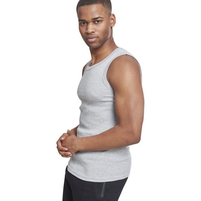 Débardeur - URBAN CLASSICS - Blanc - Taille L - 100% coton - Coupe regular