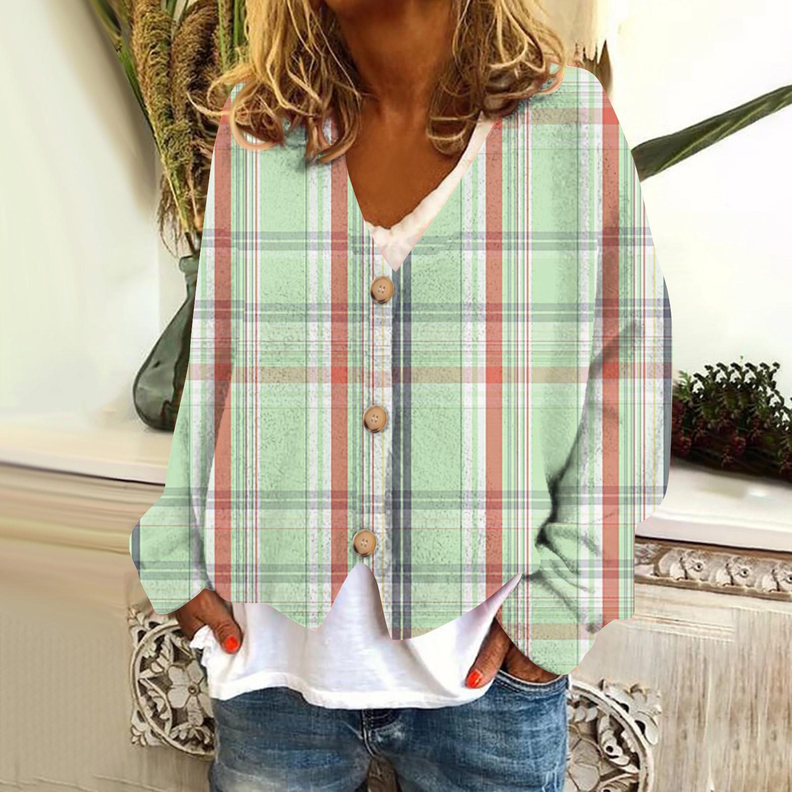 

Женская модная короткая куртка с длинным рукавом и принтом в клетку, однобортный плюшевый топ S