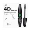 4D Mascara Waterproof Silk Fiber Thick Lengthening Smudge Proof