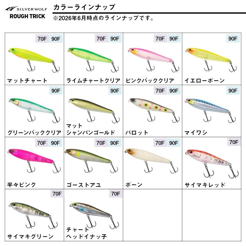 DAIWA Lure Silver Wolf Laugh Trick 70F Ghost Ayu