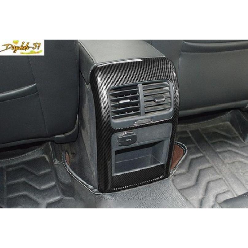 Carbon Fiber Rear Air Outlet Vent Cover Trim For Volkswagen Jetta Mk6 2012-2014