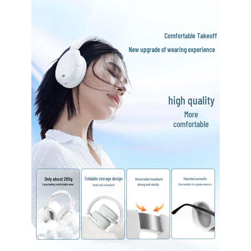 EDIFIER W830NB Active Noise Cancelling Wireless Headphones