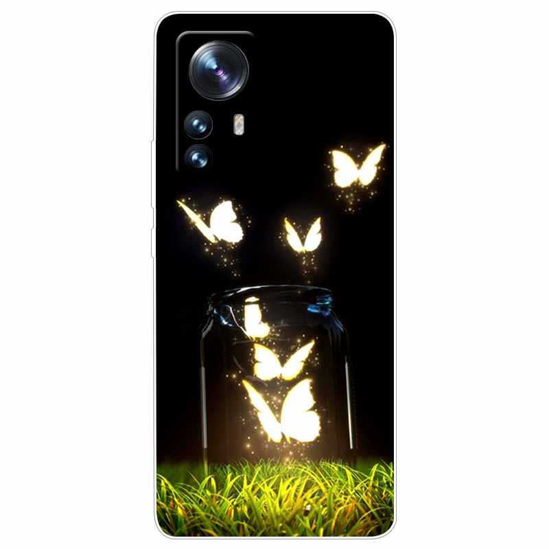 For Xiaomi 12T Pro 5G Case 12 T Cat Space Soft TPU Clear Silicone Funda Cases for Xiaomi 12T 5G Cover 12TPro Shockproof 2022