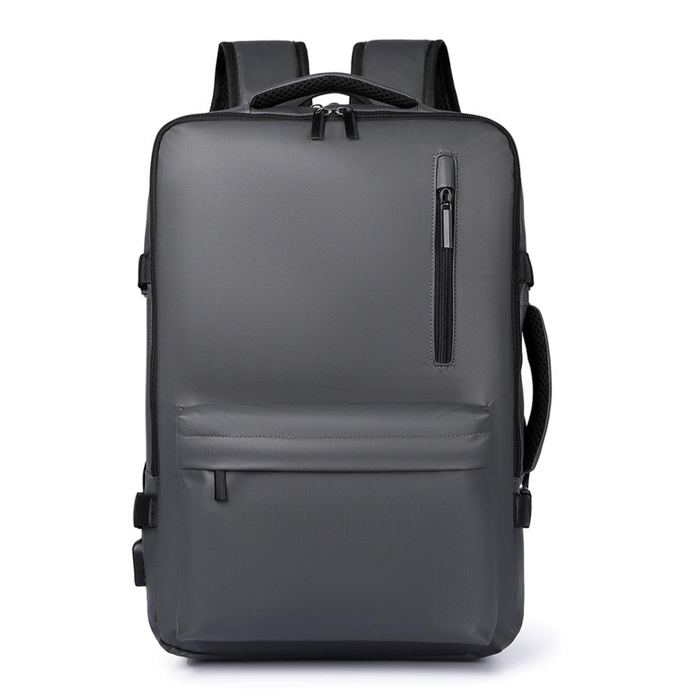 Business Commuting Large Capacity Backpack Fashionable Wear-resistant Casual Laptop Bag Multifunctional Lightweight Student School Bag