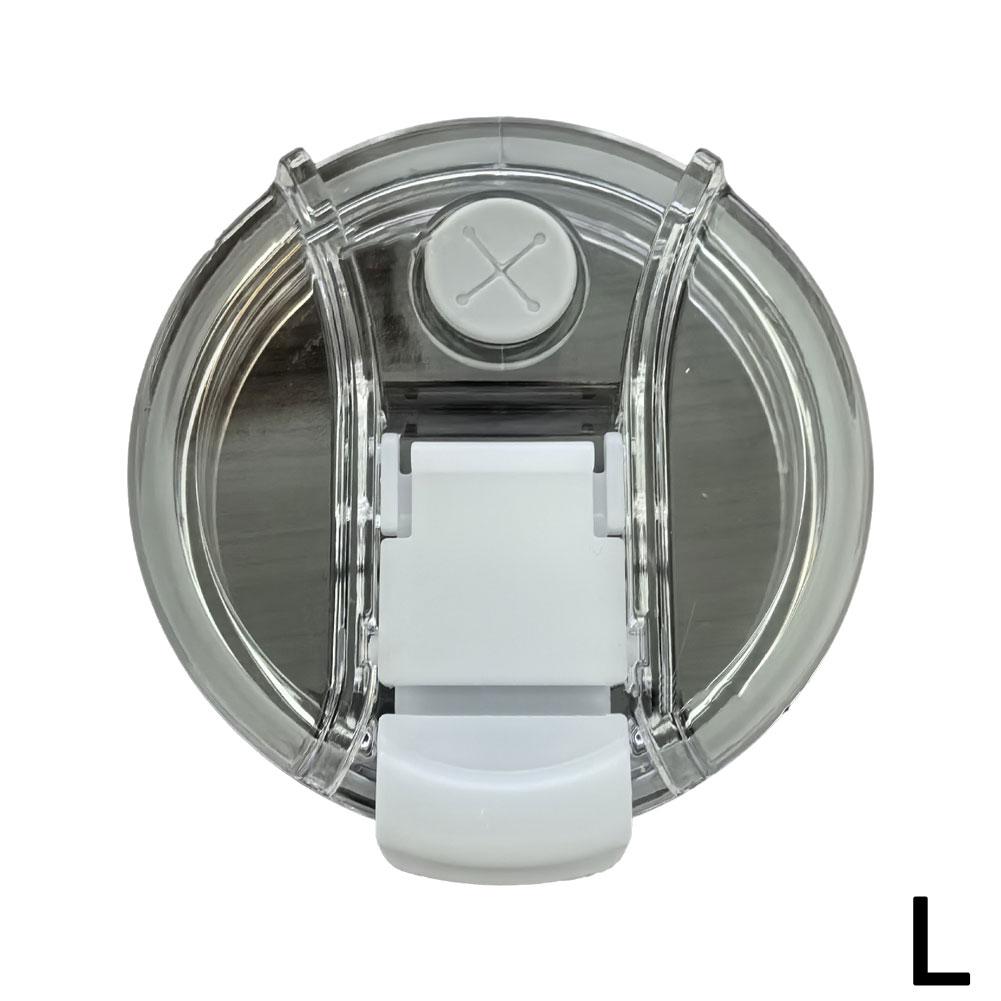 30oz Sealing Bottle Cover Splash Spill Proof Plain Plastic Replacement Lids for Tumbler Cup with Handle Cup Lid