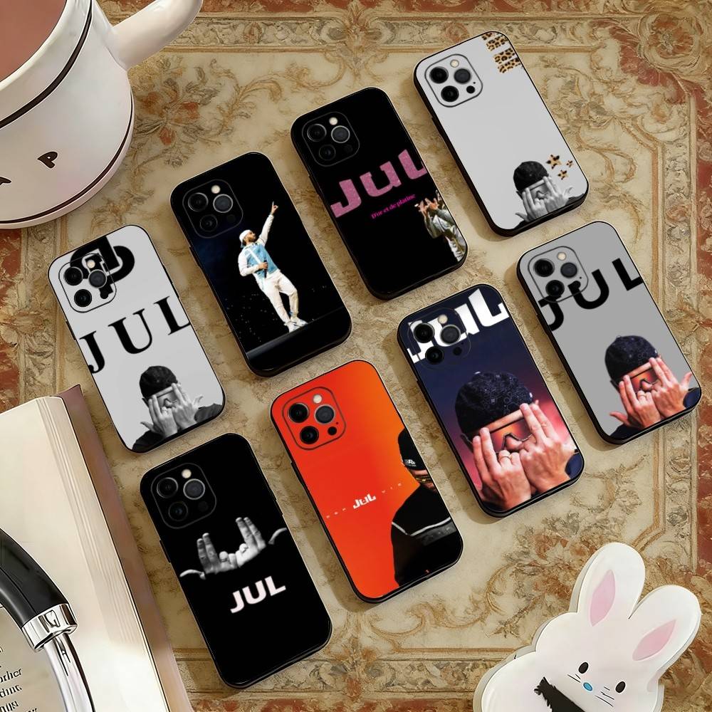 rap Jul Phone Case Silicone Soft For IPhone 17 16 15 14 13 12 11 X XR Plus Pro Max Plus