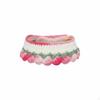 Knitted Pet Scarf, Cute Cat Adjustable, Photo Props M Gradient Pink