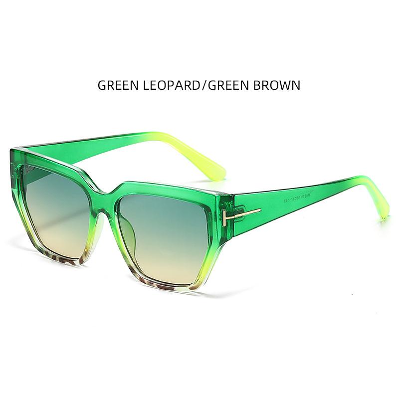 New Fashion Sunglasses Personalized Square Sunglasses Women's Retro Large Frame Sunglasses Women's Sunglasses M6248