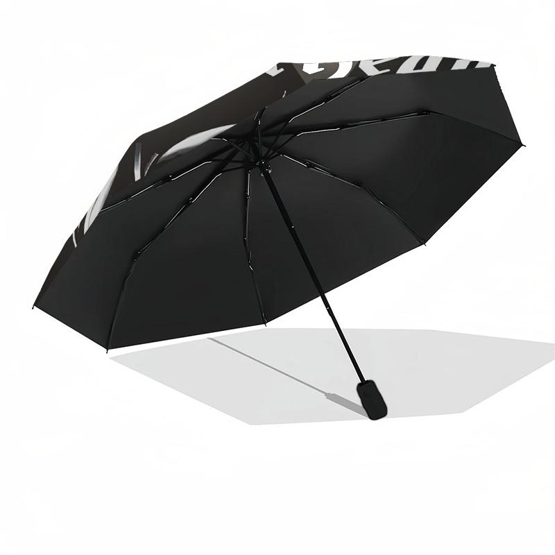 1pc Mot?rhead England Automatic Open, Windproof, Compact Travel Umbrella, Gift for Birthday, Christmas, Business 93070