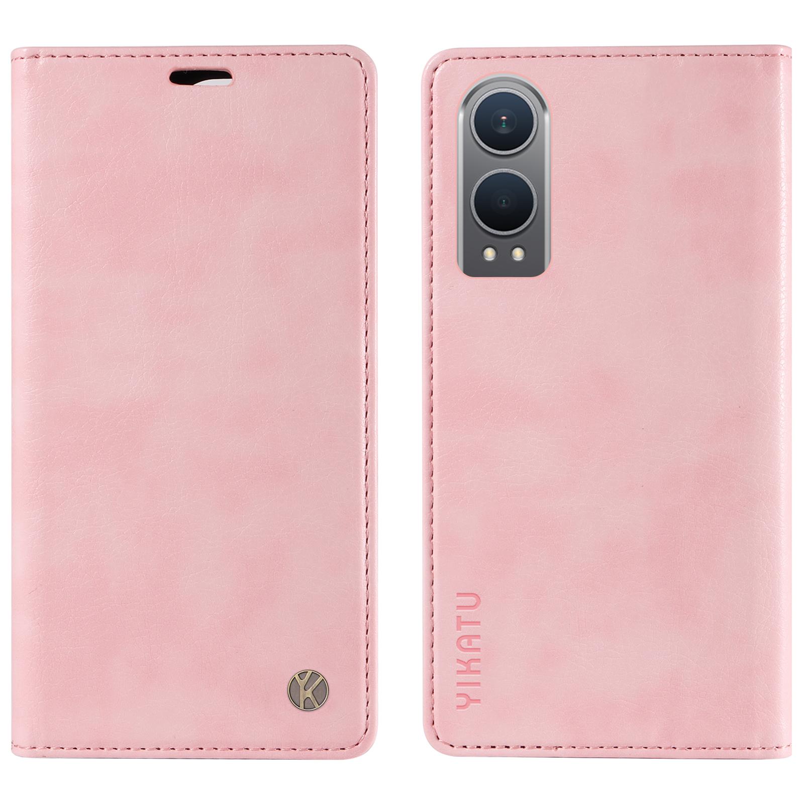 

YIKATU YK-006 For OnePlus Nord CE4 Lite 5G/Oppo K12x 5G (China) Case Folio Magnetic Closure Leather Phone Cover E