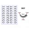 2026 False Eyelashes One Piece Natural Curl Pocket Sweet False Eyelash Tuft Women's Group Short 20 Pairs