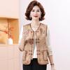 Langsha Women's Chinese-Style Embroidered V-Neck Vest