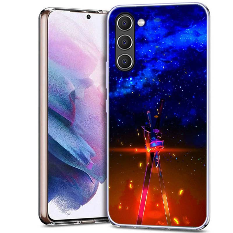 Sword Art Online SAO Anime Phone Case for Samsung A16 A17 A26 A36 A37 A56 A57 A12 A22 A32 A52S A07 A06 A02S A72 Galaxy A70 A50S