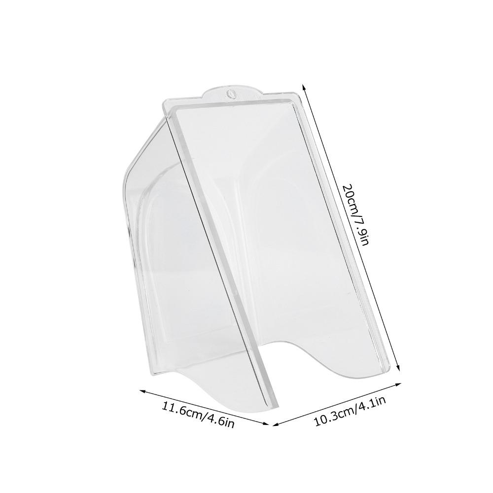 Durable Doorbell Rain Cover ABS Access Control Rain Cover Fingerprint Lock Doorbell  Outdoor