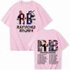 2026 Summer Fashion Trendy Tee Chris Brown and Usher Tour Tshirt Unisex Women Harajuku Short Sleeve Oneck Casual Shirt Streetwear