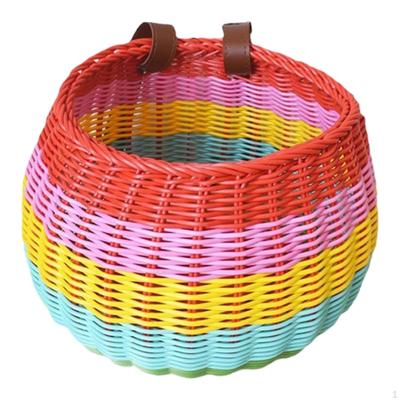 Kids Bike Basket Decor Carrier Detachable Practical Easy Installation for Children Boys