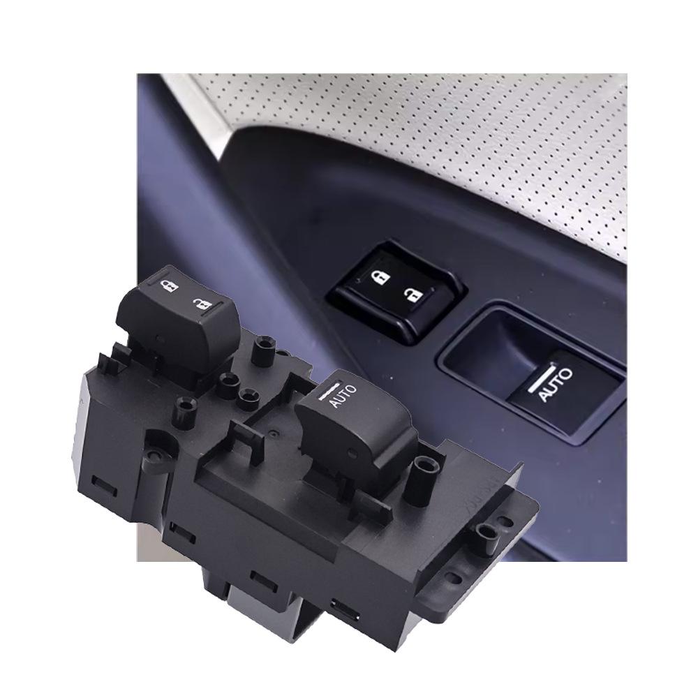 35760-TP5-H01 fits the right front door window regulator switch of the Honda Accord Spirior. Electric