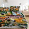 3pcs Bambi & Friends Printed Bedding Set, Soft and Comfortable Quilt Cover for Bedroom, Guest Room S012