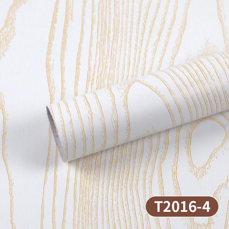 40cm*3m Self-Adhesive Wood Grain Wallpaper Peel and Stick Removable Waterproof Wall Sticker for Cabinet Table Desk Renovation Background Decor