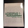 Framework for Marketing Management 6th Edition Paperback UKN1321