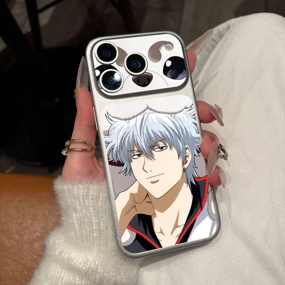 Funny Anime GINTAMA Protective Back Wrap Skin Decal Sticker For IPhone 17 Pro 17 Pro Max