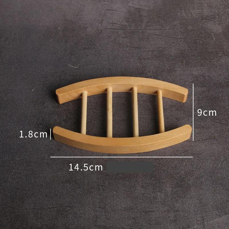 Săpuniere din Lemn Natural cu Drenaj, Suport Farfurie, Suporturi Tip Cutie, Duș, Săpunuri pentru Spălarea Mâinilor, Suport YLE055