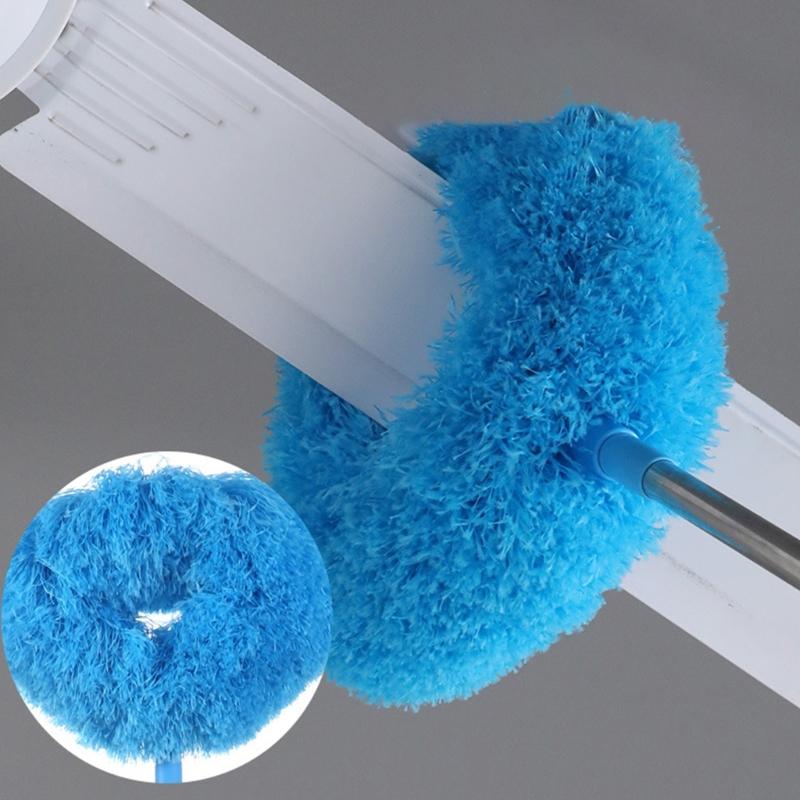 Retractables Ceiling Fan Cleaning Brush For Easy Storage And Effective Cleaning Of Difficult Corner Office Maintenance