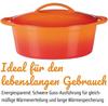 Roasting Pan GSW Shadow Oval 33×25 Cm Orange 7 L (716420)