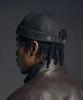 Eondeokeonteulol Big Size Oversized Denim Adjustable Brimless Watch Cap Unisex Beanie Hat Uc / Over Fit Brimless / Denim Bk