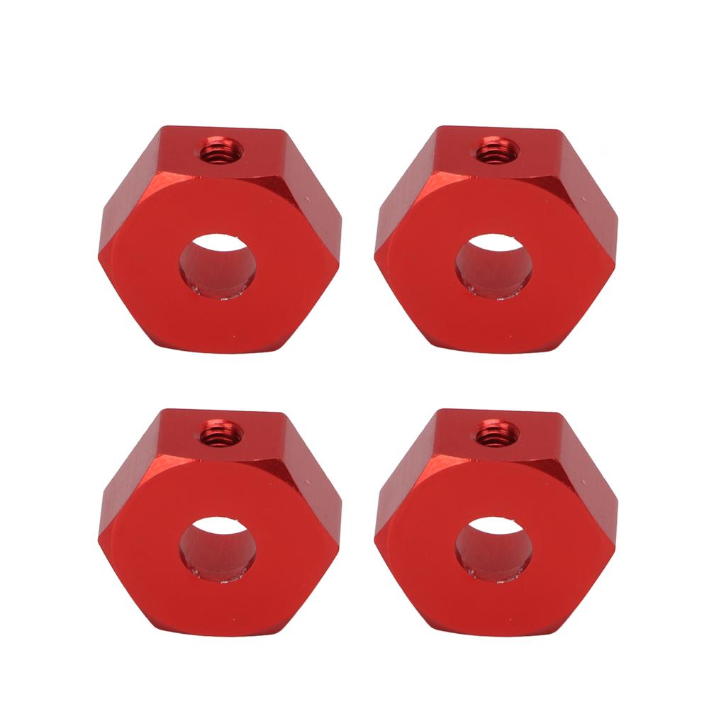 4pcs 110 RC Wheel Hex Hubs Nut 14mm Aluminum Wheel Hex Drive Hub for AMMRA Big Rock for Typhon for