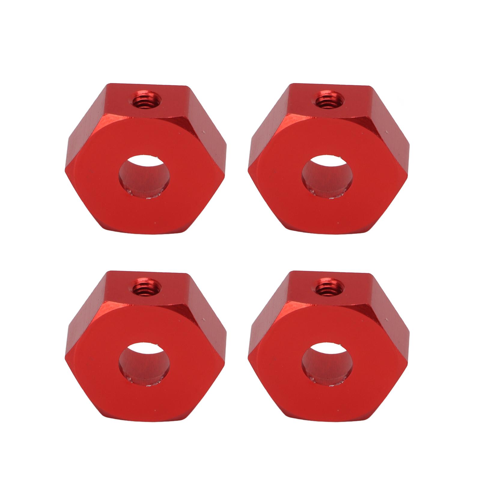 

4pcs 110 RC Wheel Hex Hubs Nut 14mm Aluminum Wheel Hex Drive Hub for AMMRA Big Rock for Typhon for