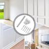 Double Sided Skirting Nails Multifunctional Skirting Nails For Baseboard 100PCS Rust-Proof Seamless Nails For Baseboards