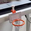 Mini Desktop Basketball Game Set Without Punching Stress Relief Stand Ornament Fun Family Interactive Simulation Kids Gift