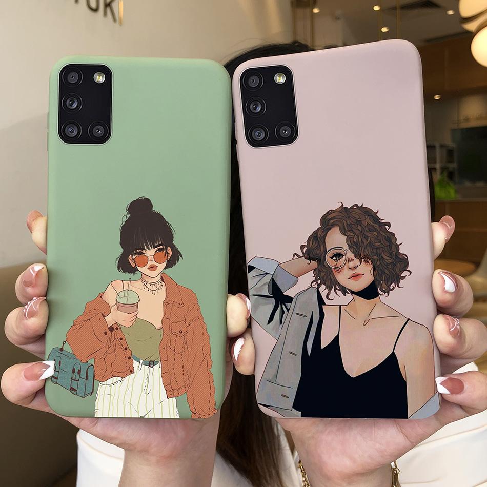 For Samsung Galaxy A31 Case For Samsung A31 A 31 SM-A315F 6.4 Phone Cover Soft Silicone Case For Coque Samsung A31 Phone Cases