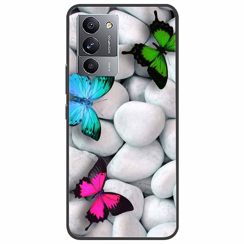 For Lenovo Legion Y70 Case Marble Soft Silicone Phone Cover for Lenovo Legion Y70 Back Cover Y 70 5G 6.67" Coque Fundas