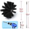 20Ft Chimney & Dryer Duct Cleaning Brush Tool Kit