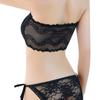Mädchen rund um die Brust, Basic-Schlauchoberteil, Spitzen-Dessous