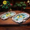 Micro-landscape Horticultural Owl Stump Swing Landscaping Home Decoration Ornaments Resin Fleshy Flower Pot Home Decor