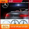 Pegatina para Coche 2025 Caliente Para Mercedes Benz Insignias con Logo de Mercedes Cubierta Calcomanía Emblema Trasero de Maletero de Coche 3D ABS Para Mercedes Benz W