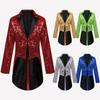 Men's Sequined Tailcoat Suit for Banquet, Performance, or Nightclub