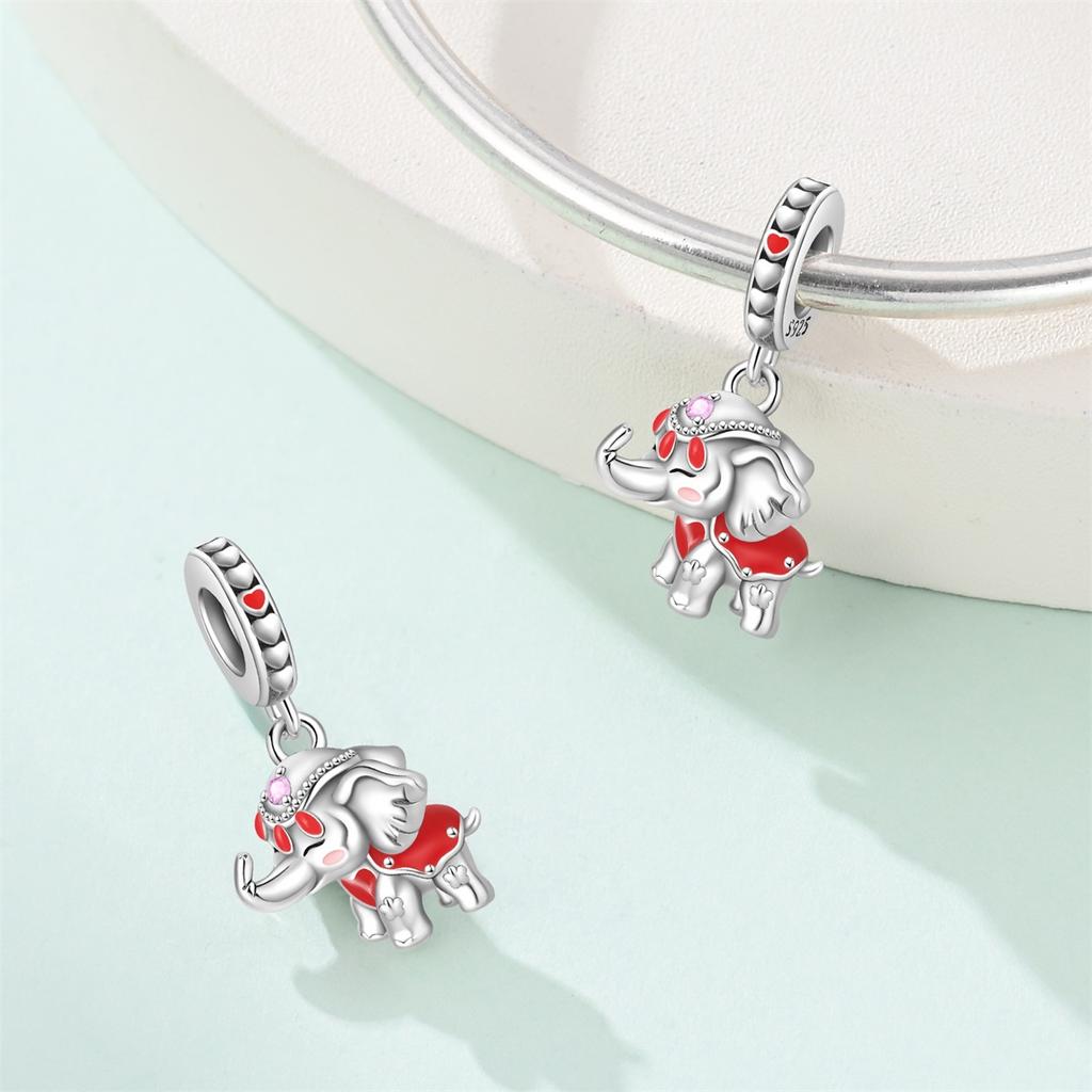 Copper Metal Charm Bead Component Bead Component Crown Lion Frog Charm Bead Component Compatible With Bracelet High Quality Fine Jewelry Authentic