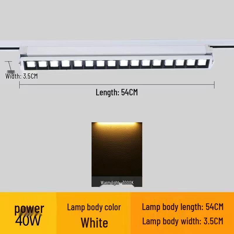 Anti-Glare LED Track Spotlight for Retail & Exhibitions