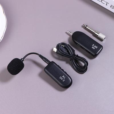 1 Set Hd Sound Quality Wireless Microphone Audio Amplifier Headset Microphone For Speaker Bluetooth Wireless Microphone Kit