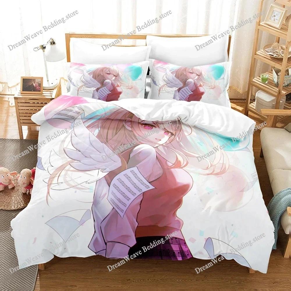 New Danganronpa Bedding Set Single Twin Full Queen King Size Bed Set Adult Kid Bedroom Duvet Cover Sets 3D Print Game Anime