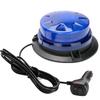 24 LED Blue Strobe Light Car Roof Flash Warning Beacon Light LED Emergency Indication Lamp for Vehicle Forklift Truck Tractor
