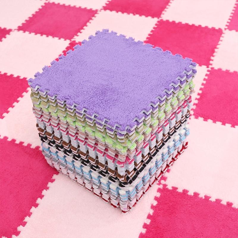 jigsaw carpet jigsaw carpet tile jigsaw carpet flooring DIY Jigsaw Plush Shaggy Carpet Baby Children Puzzles Playmat Fl