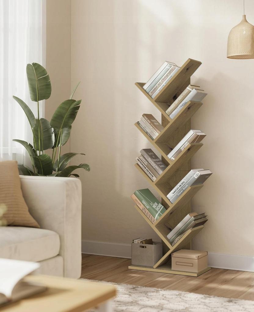 Regał Na Książki Artisan Choinka Biblioteka Półka Szafka W Kształcie Drzewa